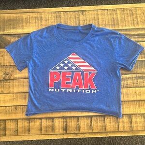 Peak Nutriton Raise Your Standard Crop Top